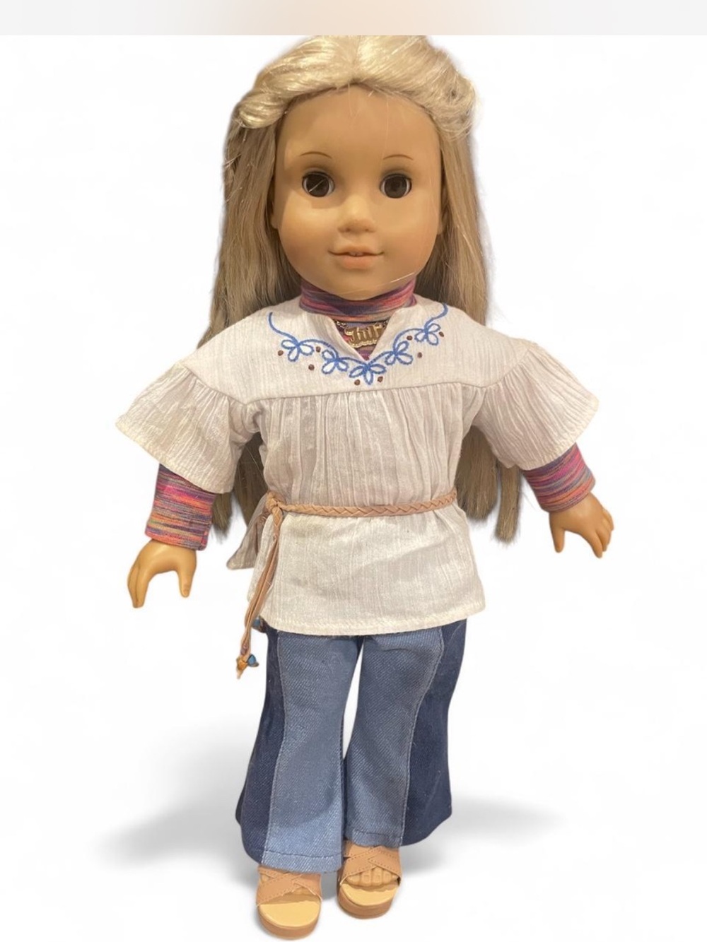 Julie American Girl Doll with outfit and book
